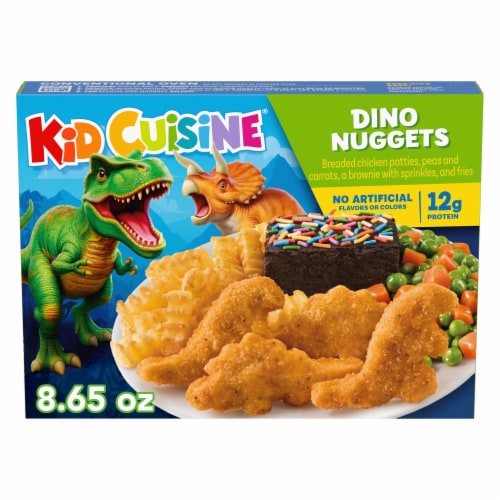 Kid Cuisine Chicken Dino Nuggets Frozen Meal