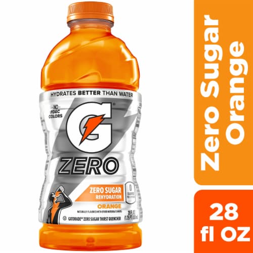 Gatorade Zero Sugar Orange Sports Drink Bottle