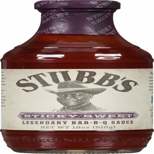 Stubb's Sticky Sweet Barbecue Sauce, 18.0 oz