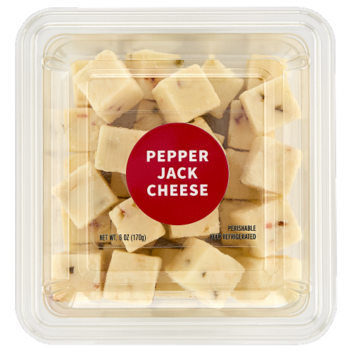 Upper Cut® Cubed Pepper Jack Cheese