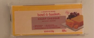 Bow & Basket Sharp Cheddar Cheese 8oz