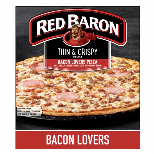 Red Baron Bacon Lover's Thin Crust Frozen Pizza