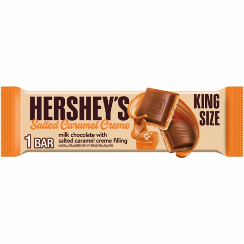 HERSHEY'S Salted Caramel Creme Flavored King Size Candy Bar
