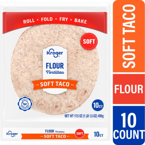 Kroger® Soft Taco Size Flour Tortillas