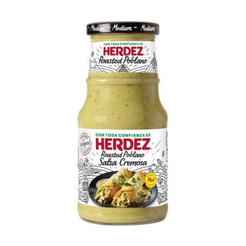 Herdez® Roasted Poblano Salsa Cremosa Medium