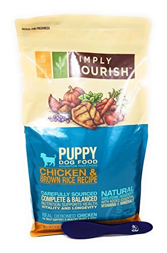 Simply Nourish Puppy Dry Dog Food - Natural, Chicken & Brown Rice, 6lbs and