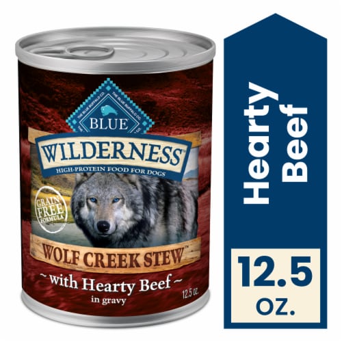 Blue Buffalo™ Wilderness™ Grain Free Adult Wet Dog Food, Wolf Creek Stew with Hearty Beef