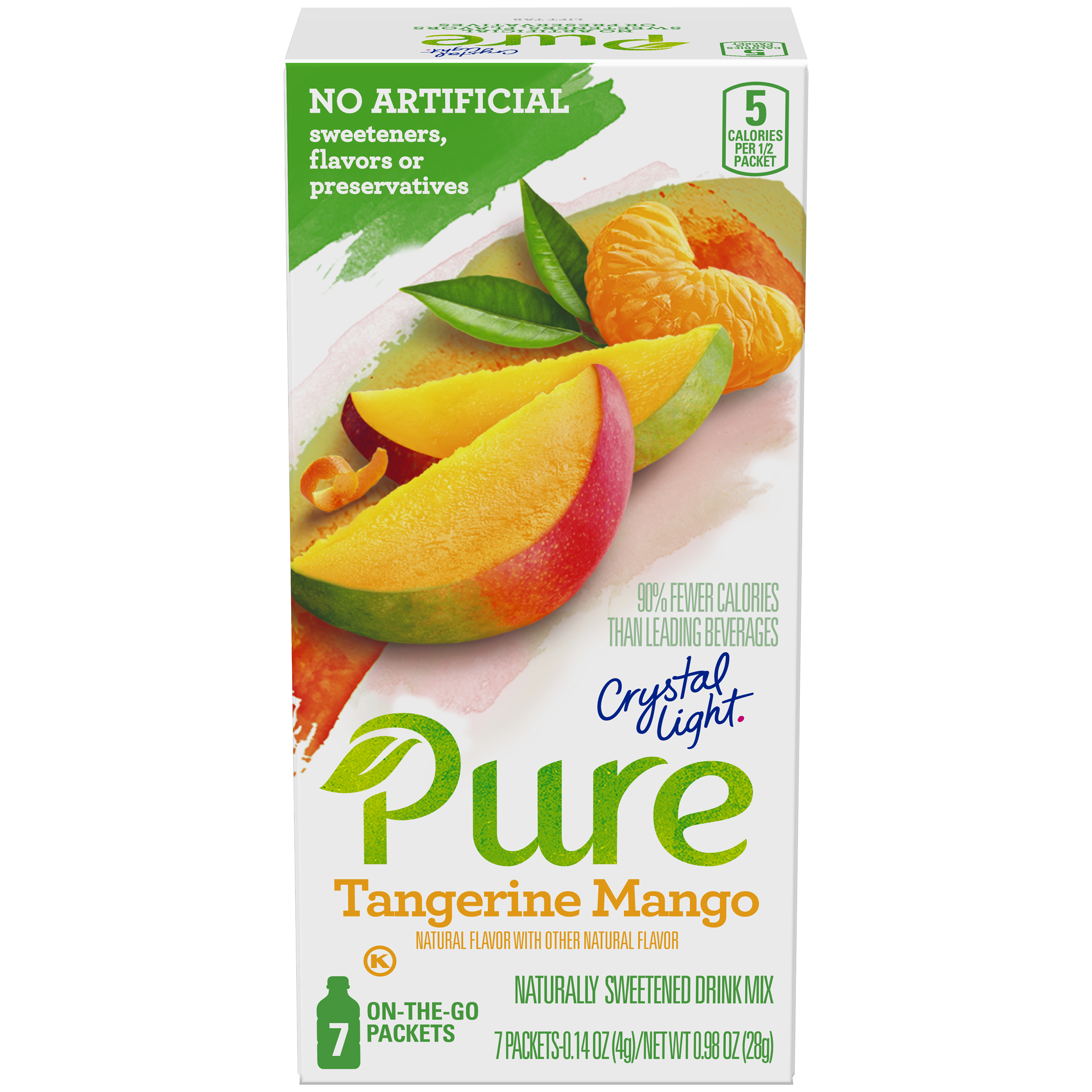 Pure Tangerine Mango Powdered Drink Mix