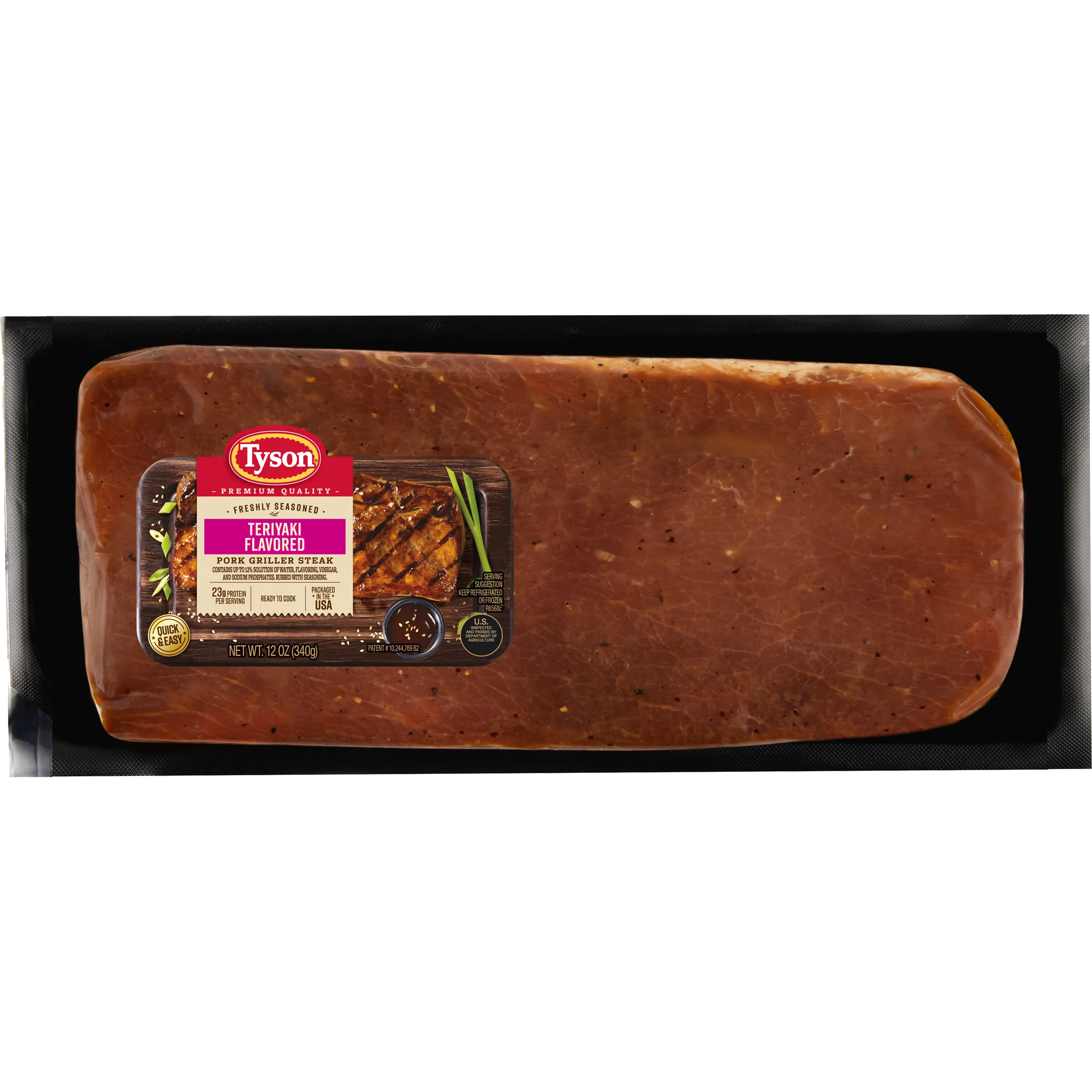 Tyson Teriyaki Flavored Pork Griller Steak