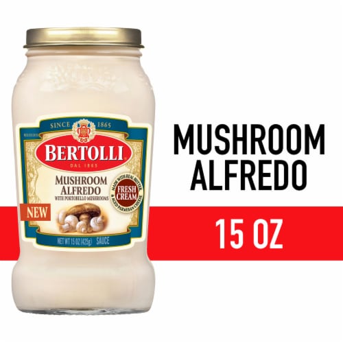 Bertolli® Mushroom Alfredo with Portobello Mushrooms Sauce