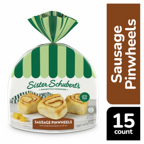 Sister Schubert's Sausage Pinwheels Frozen Bread
