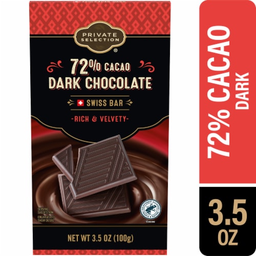 Private Selection® 72% Cacao Dark Chocolate Swiss Candy Bar