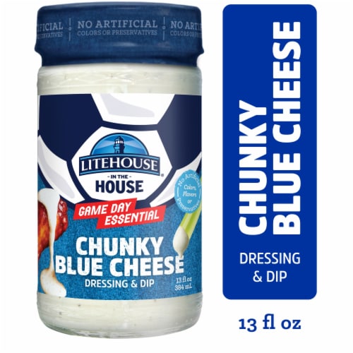 Litehouse Chunky Blue Cheese Dressing & Dip 13 fl oz