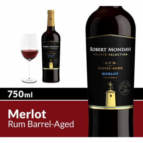 Robert Mondavi Private Selection Rum Barrel Aged Merlot Red Wine