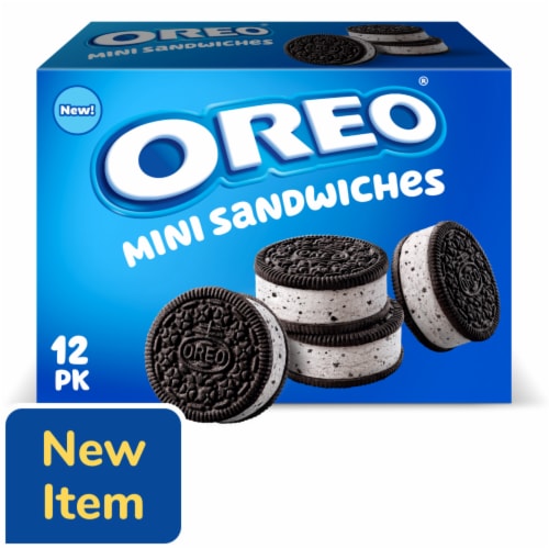 OREO Frozen Dairy Mini Dessert Sandwiches, 12 Count