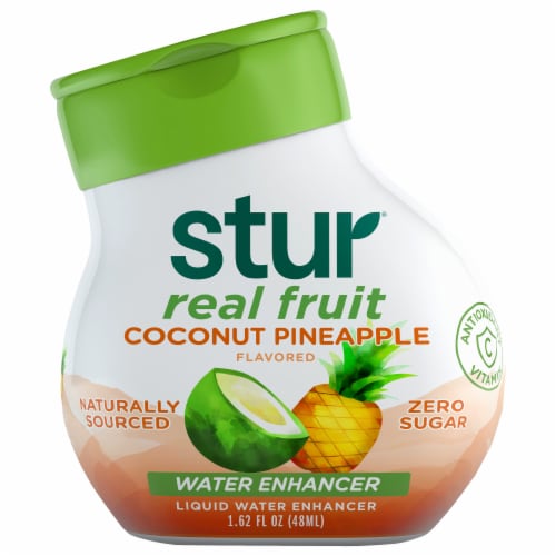 Stur® Real Fruit Zero Sugar Liquid Water Enhancer - Coconut Pineapple