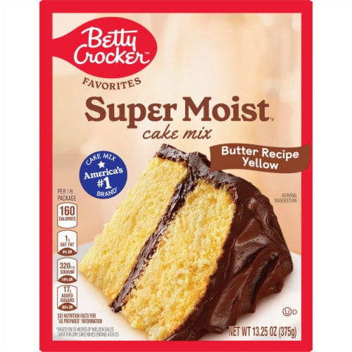 Betty Crocker™ Favorites Super Moist Butter Recipe Yellow Cake Mix