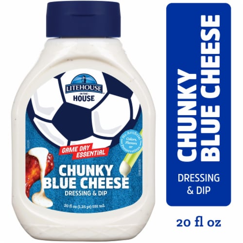 Litehouse Chunky Blue Cheese Dressing & Dip, 20 fl oz