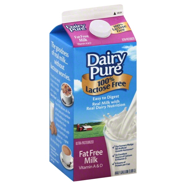 Dairy Pure Lactose Free 1% Milk 64 oz