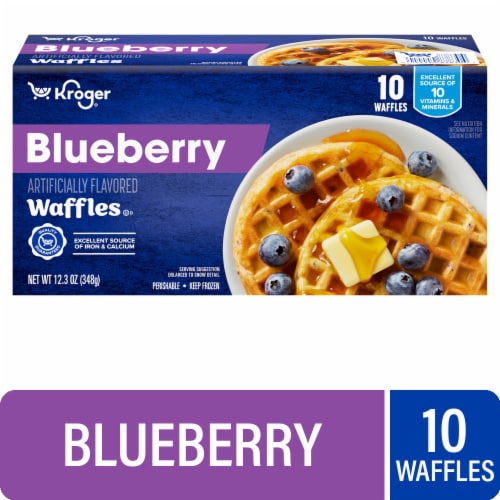 Kroger® Blueberry Frozen Waffles