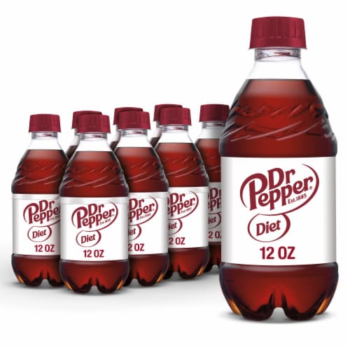 Diet Dr Pepper Soda Bottles