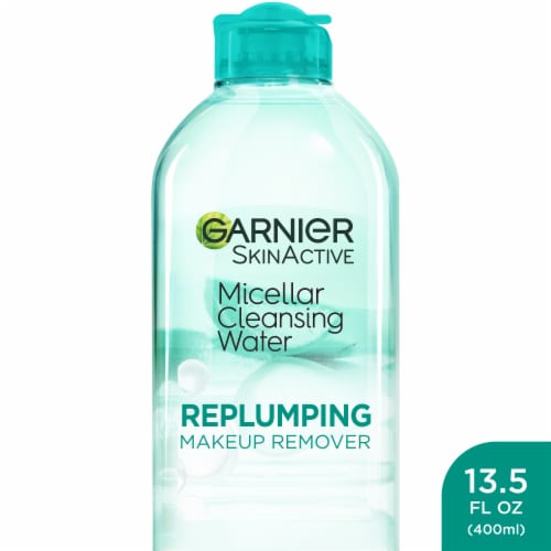 Garnier SkinActive Micellar Cleansing Water & Makeup Remover Replump with Hyaluronic Acid & Aloe