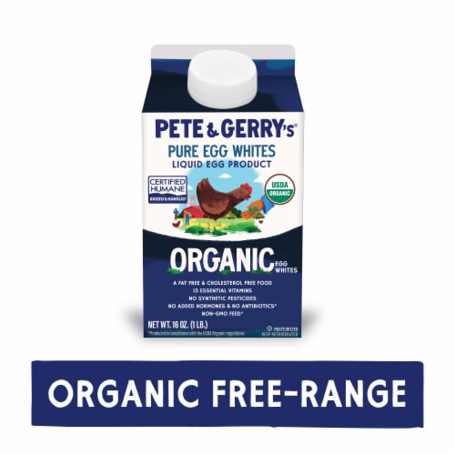 Pete & Gerry's Organic Liquid Egg Whites 16 oz