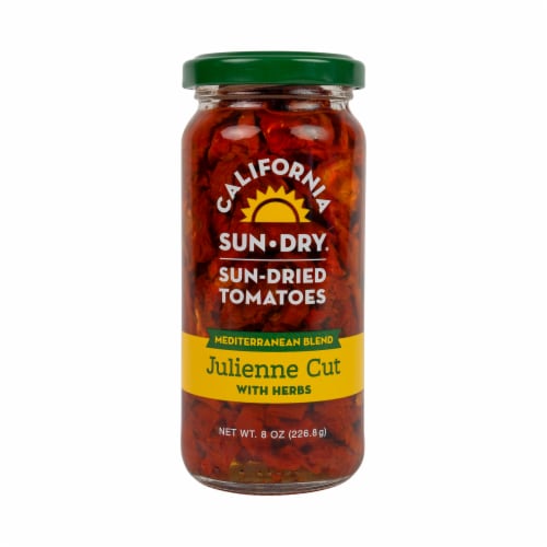 California Sun Dry® Sun-Dried Julienne Tomatoes in Oil with Herbs