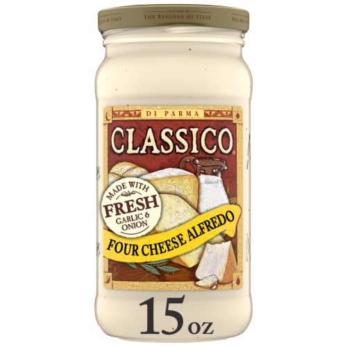 Classico Four Cheese Alfredo Spaghetti Pasta Sauce