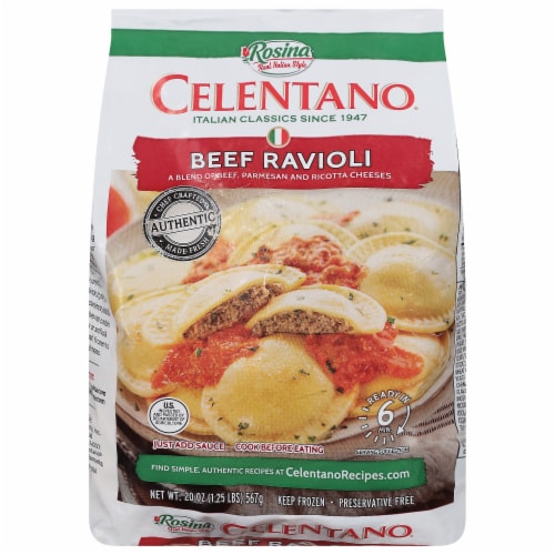 Celentano Large Round Beef Ravioli