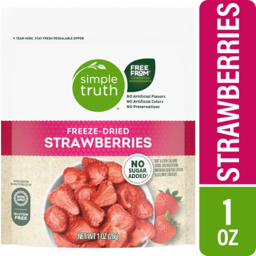Simple Truth® No Sugar Added Freeze-Dried Strawberries