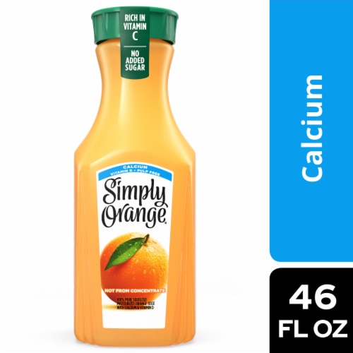 Simply® Orange Juice with Calcium Bottle