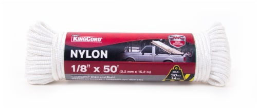 Mibro Kingcord Nylon Diamond Braid White