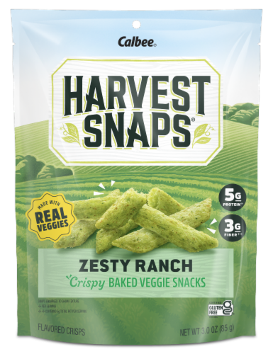 Harvest Snaps® Zesty Ranch Green Pea Snack Crisps
