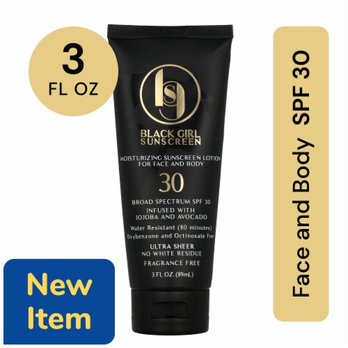 Black Girl Sunscreen Moisturizing SPF 30 Face and Body Sunscreen