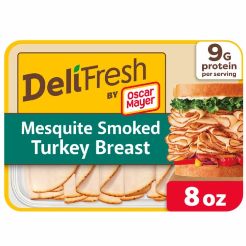 Oscar Mayer Deli Fresh Mesquite Smoked Turkey Breast Thin Sliced Lunchmeat