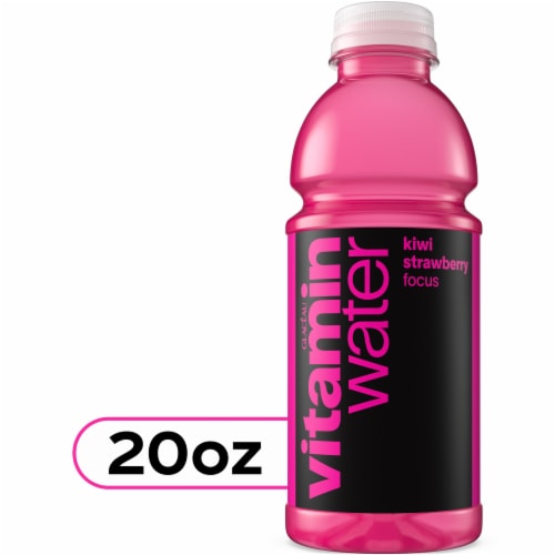 vitaminwater® Focus Kiwi Strawberry Flavored Water Beverage Bottle