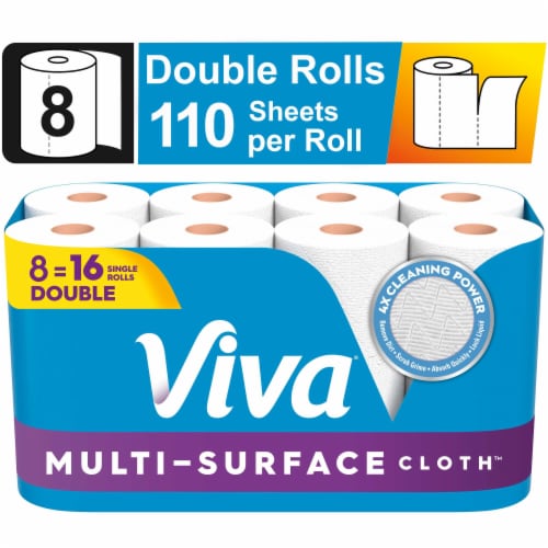 Viva® Multi-Surface Cloth™ Paper Towels Double Rolls