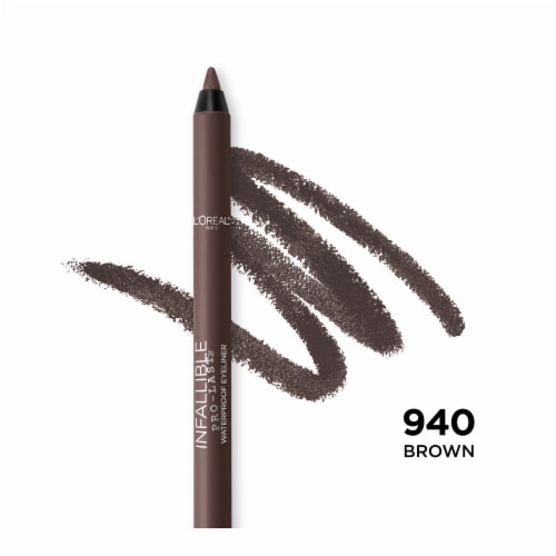 L'Oreal Paris Infallible Pro-Last Pencil Eyeliner Waterproof 940 Brown