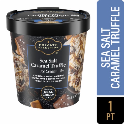 Private Selection® Sea Salt Caramel Truffle Ice Cream Pint
