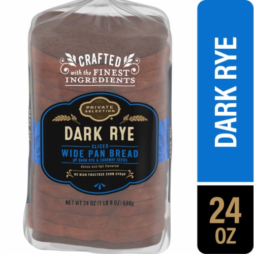 Private Selection® Dark Rye Bread Wide Pan