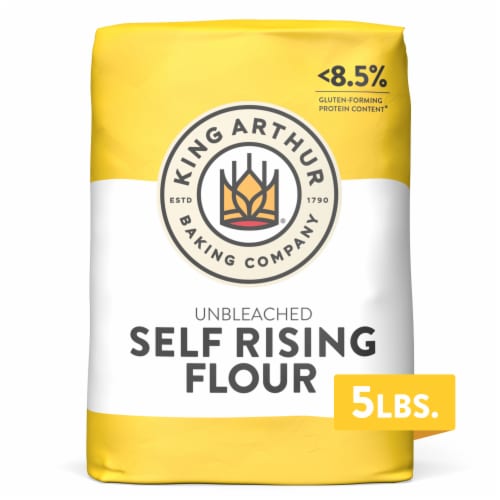 King Arthur Unbleached Self Rising Flour, Non-GMO Project Verified, No Preservatives