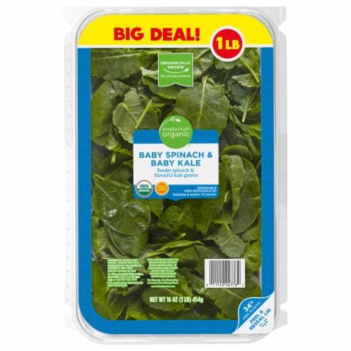 Simple Truth Organic® Baby Spinach & Baby Kale BIG DEAL!