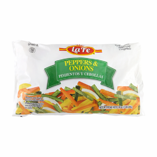 La Fe® Peppers and Onions Blend Frozen