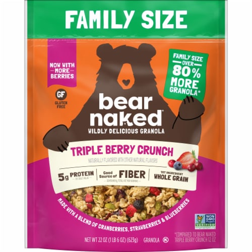 Bear Naked Cereal Granola Triple Berry