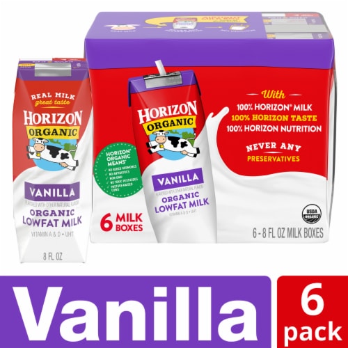 Horizon Organic Shelf Stable 1% Lowfat Vanilla Milk
