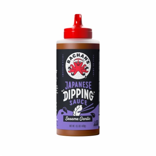 Bachan's Sesame Garlic Japanese Dipping Sauce, 15.5oz Bottle - Bold, Fresh, Umami Flavor