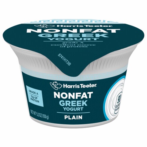 Harris Teeter™ Plain Nonfat Greek Yogurt Cup
