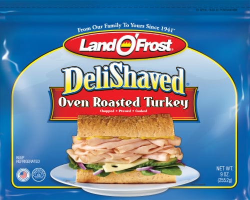 Land O'Frost Deli Shaved Oven Roasted Turkey 8oz