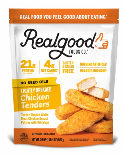 Realgood Foods Co.® Lightly Breaded Chicken Tenders